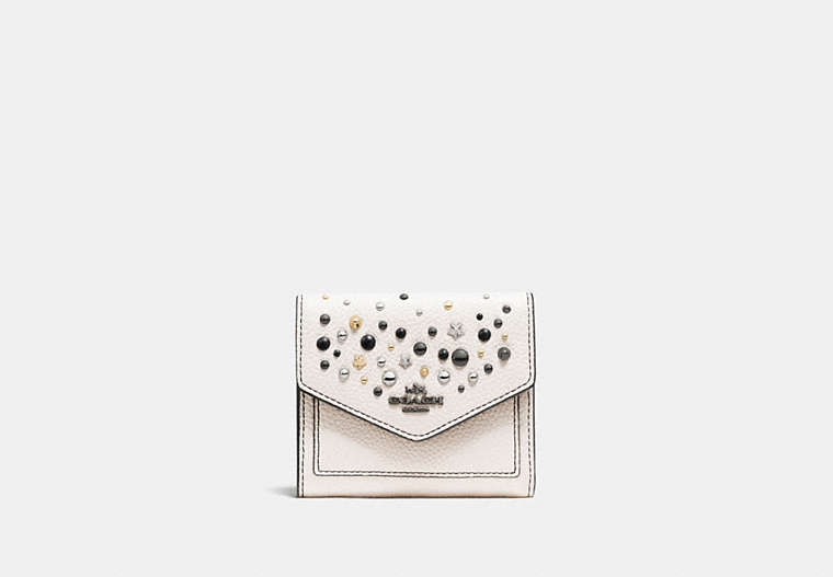 Small Wallet With Star Rivets