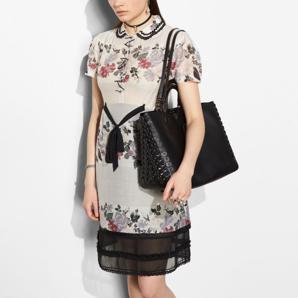 Rogue Tote With Coach Link Detail