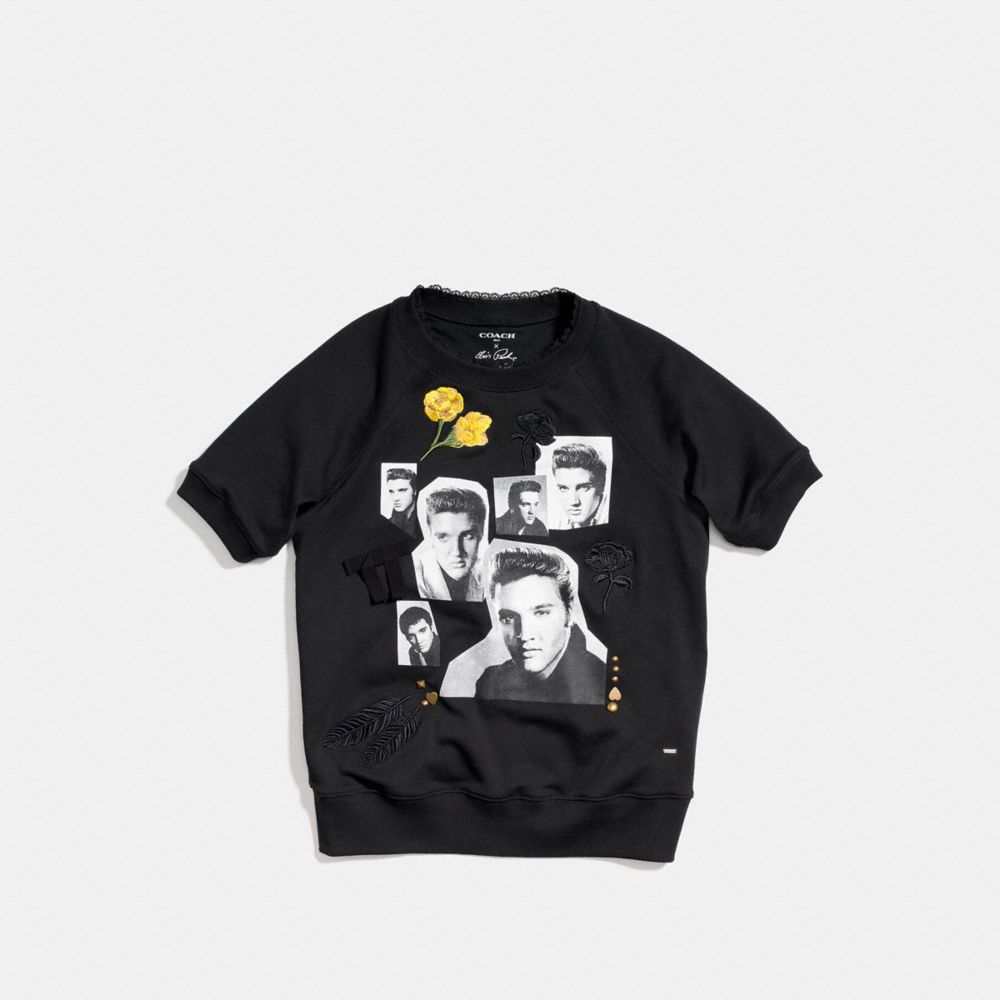 Elvis™ Collage Raglan Sweatshirt