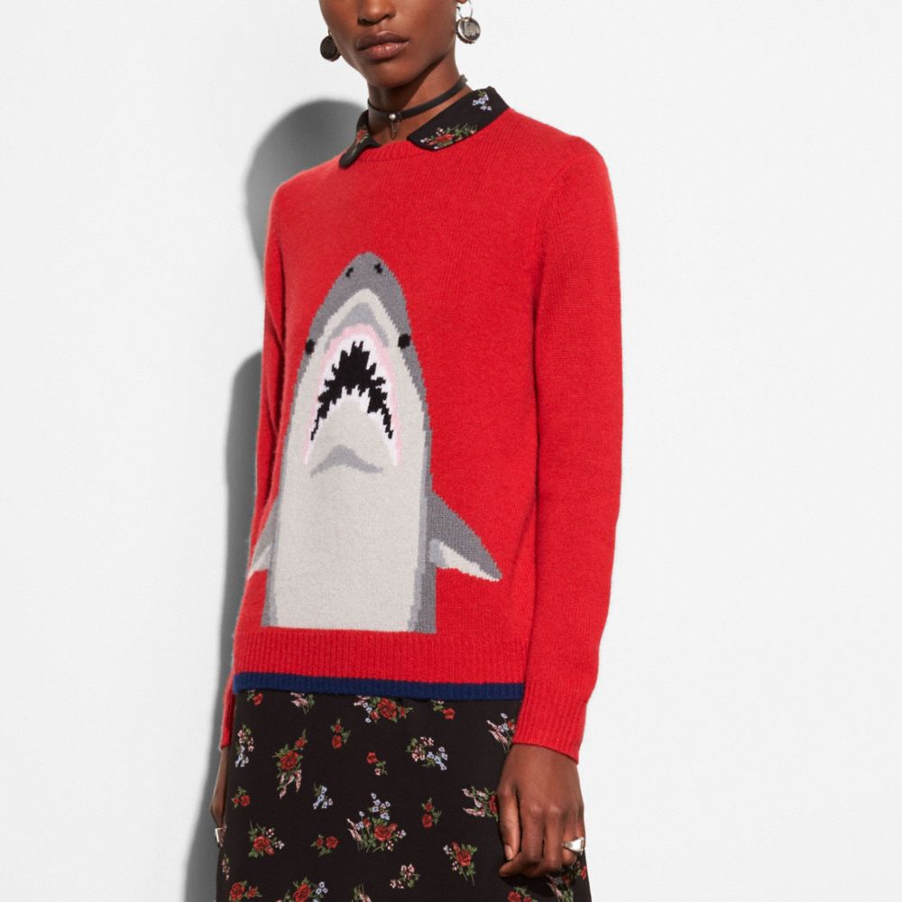 Coach 2025 shark sweater