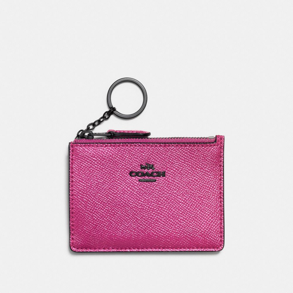 Coach small best sale keychain wallet