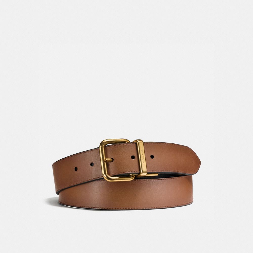 Harness Buckle Cut To Size Reversible Belt, 38 Mm