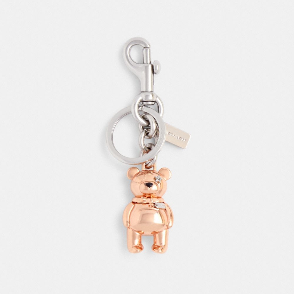 Keyring Bag Charm Gold or Silver for Your Backpack and 