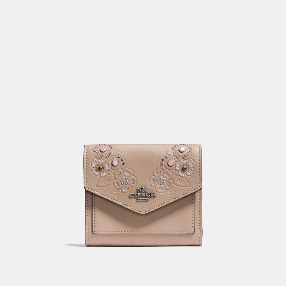 Coach on sale wallet rose