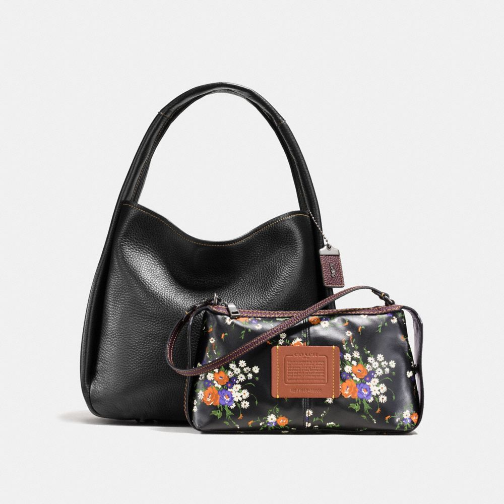 COACH®,Bandit Hobo,,Angle View