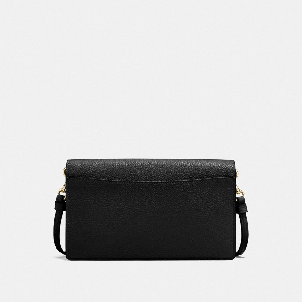 COACH®,Hayden Foldover Crossbody Clutch,,Back View
