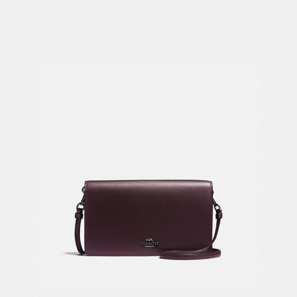 Hayden foldover crossbody clutch in signature canvas new arrivals