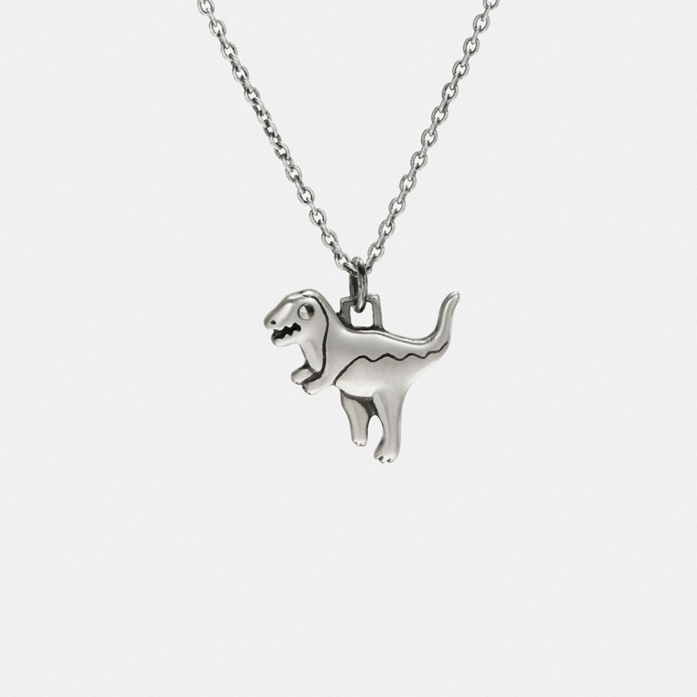 Sterling Silver 1941 Rexy Charm Necklace