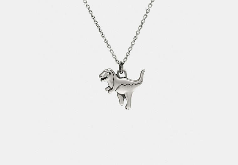 Sterling Silver 1941 Rexy Charm Necklace