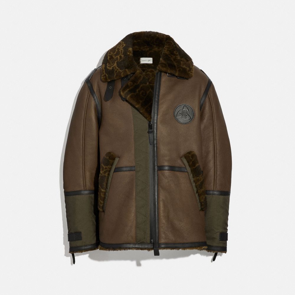 Coach aviator clearance jacket