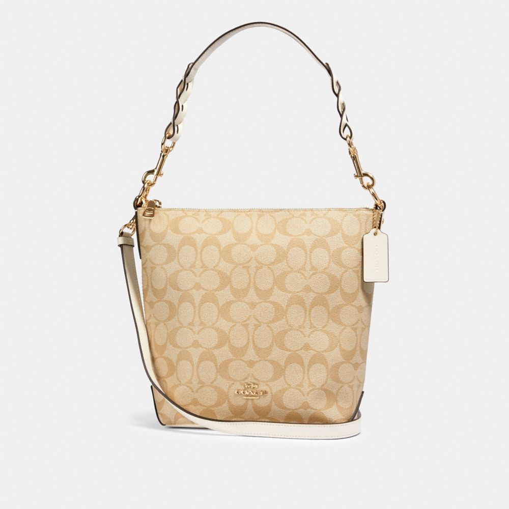 Coach mini abby duffle in signature canvas sale