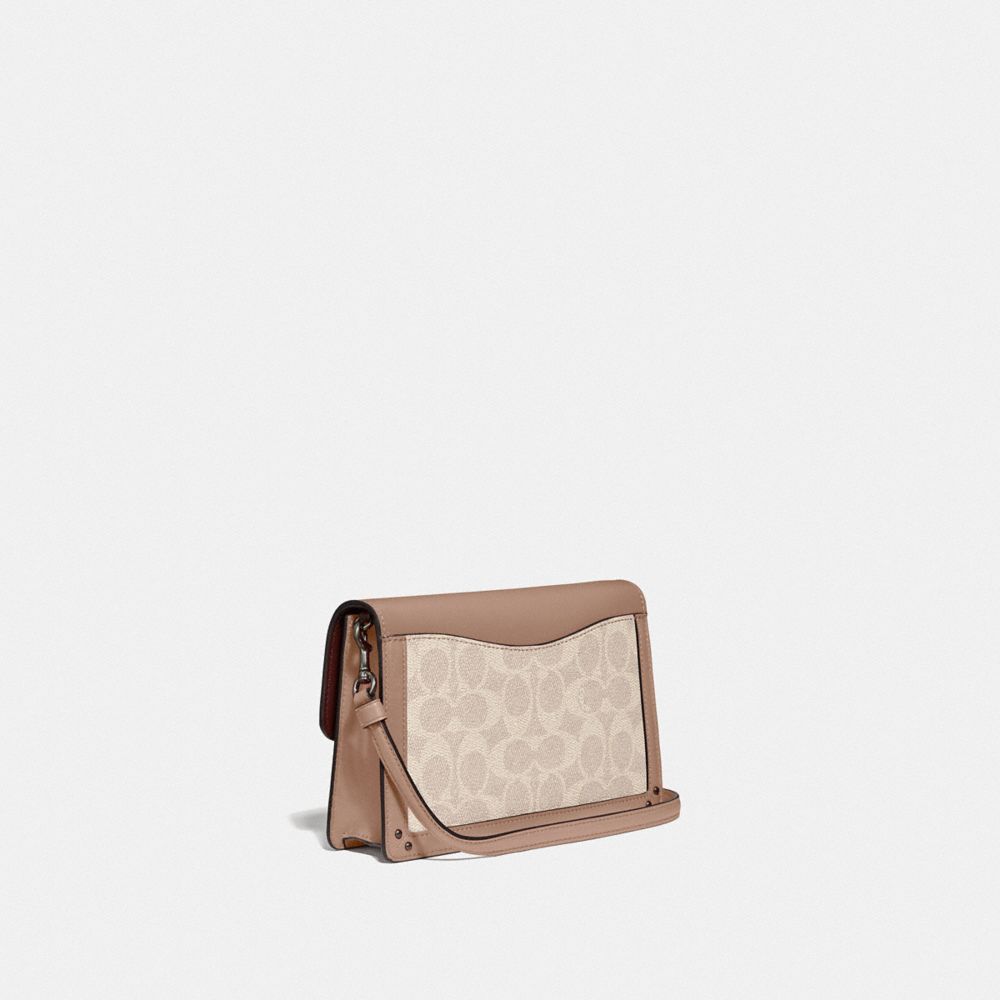 COACH®,Dreamer Convertible Crossbody In Colorblock Signature Canvas,,Angle View