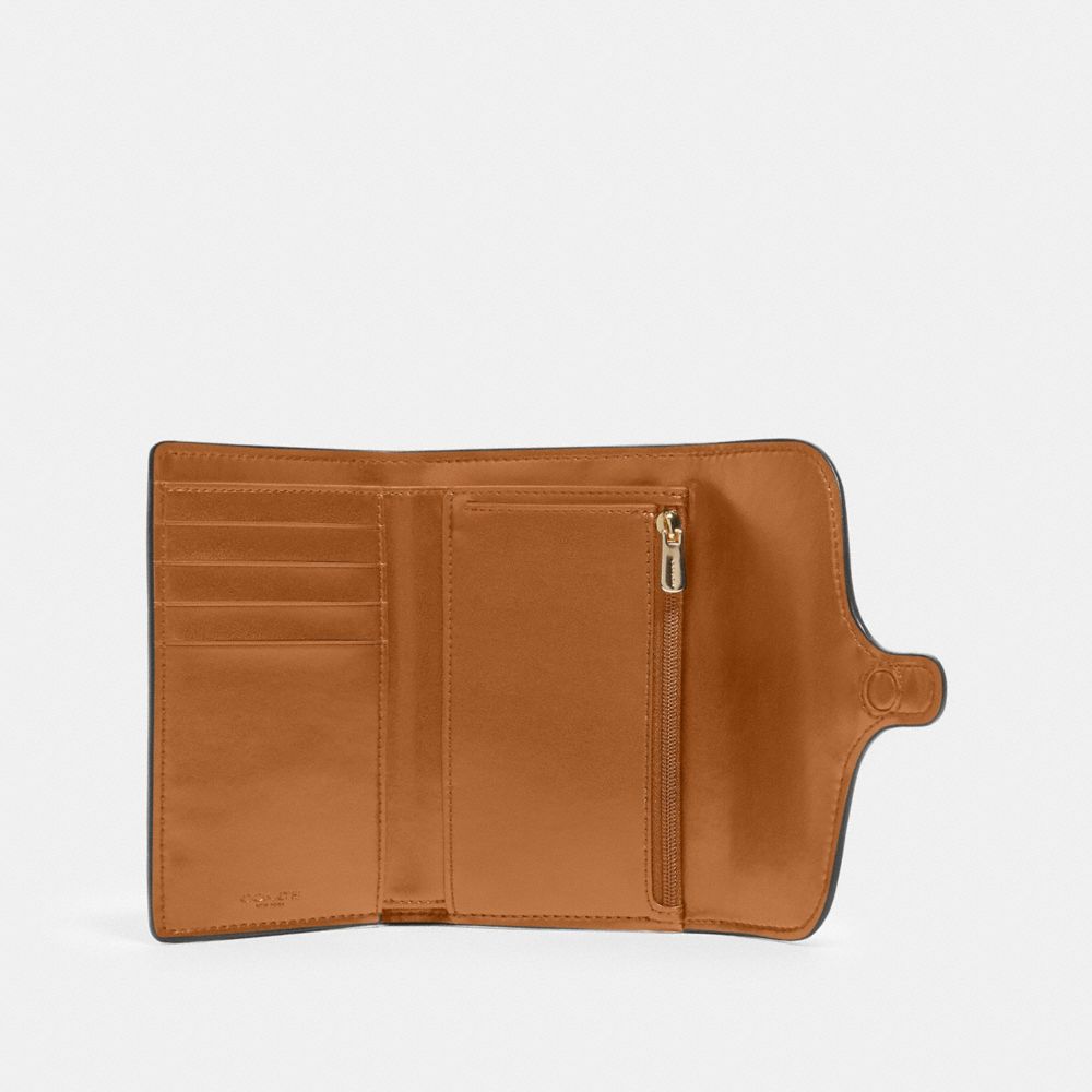 Jade Medium Envelope Wallet In Signature Canvas