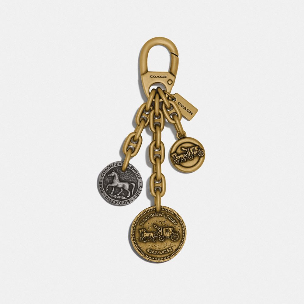 BN Coach icons Motif Chain Bag Charm CN119