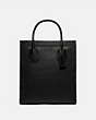 COACH®,CASHIN CARRY TOTE 29,Leather,Large,Brass/Black,Front View