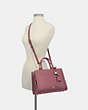 COACH®,ZOE CARRYALL,Leather,Gold/ROSE,Alternate View