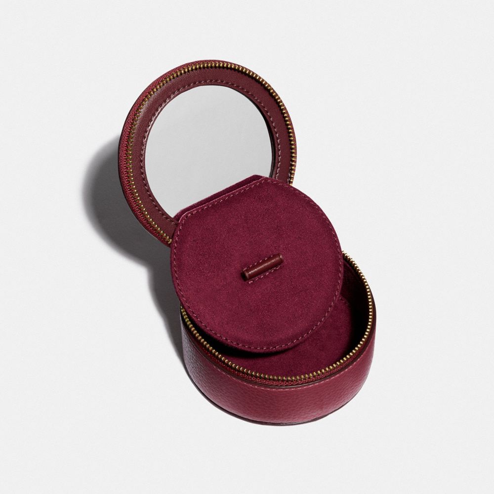 Round Jewelry Case