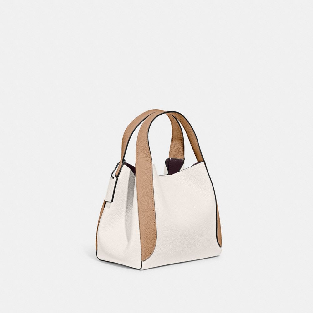 Coach Polished Pebble Leather Hadley Hobo 21