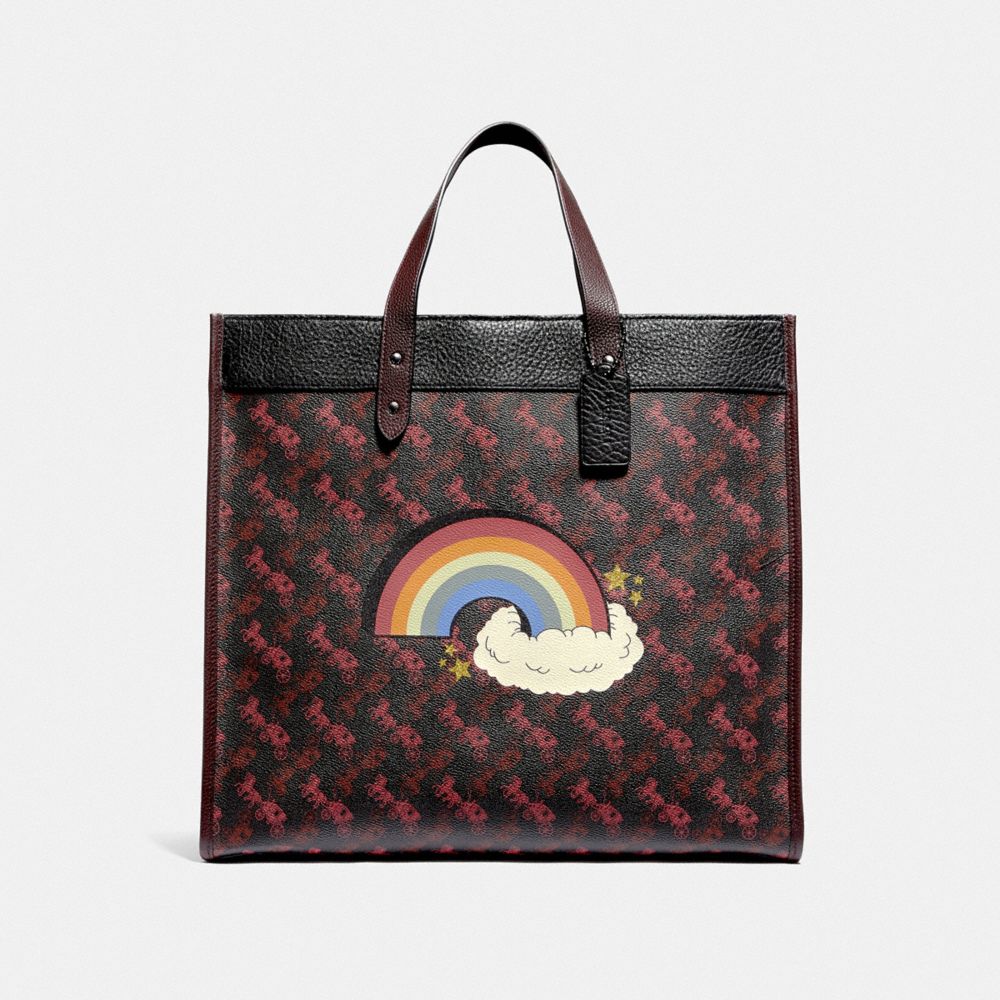 Coach horse and discount carriage tote bag