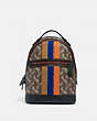 Barrow Backpack With Horse And Carriage Print And Varsity Stripe