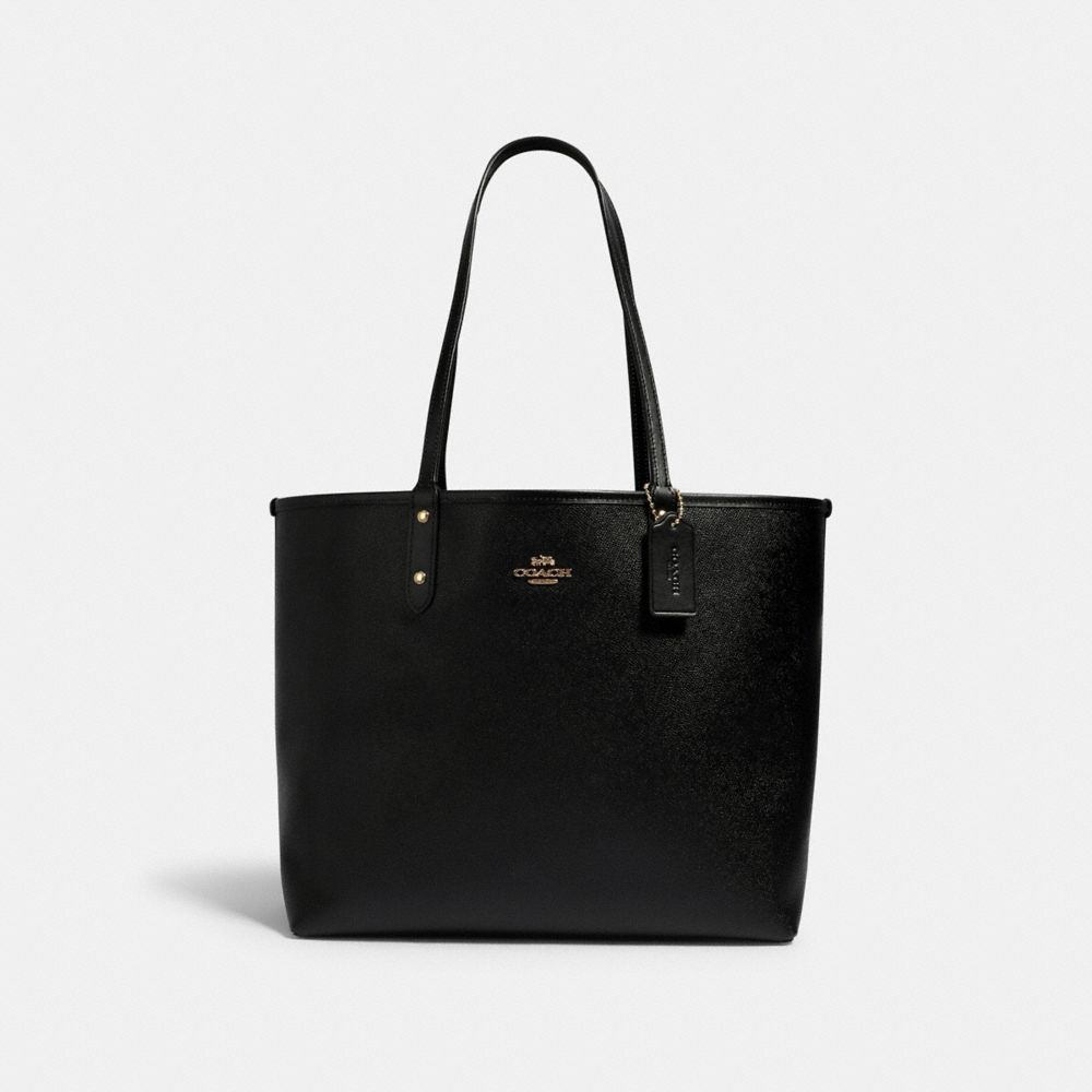 【Coach】SALE!! City Tote With Leopard Print ◆国内発送◆ COACH® Outlet | Reversible City Tote With Animal Print