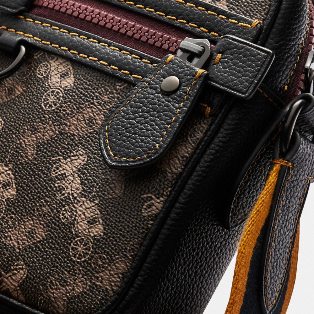 COACH®,Dylan 10 With Horse And Carriage Print,,Closer View
