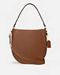 COACH®,SAC HOBO MADDY,Cuir,Laiton/Terracotta,Front View