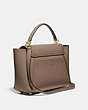 COACH®,COURIER CARRYALL,Leather,Large,Brass/Elm,Angle View