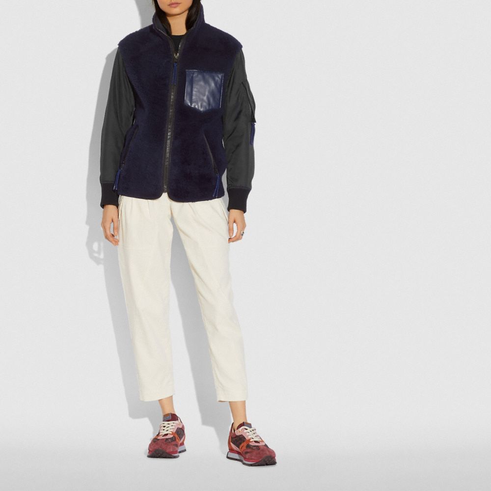 Shearling Ma 1 Jacket