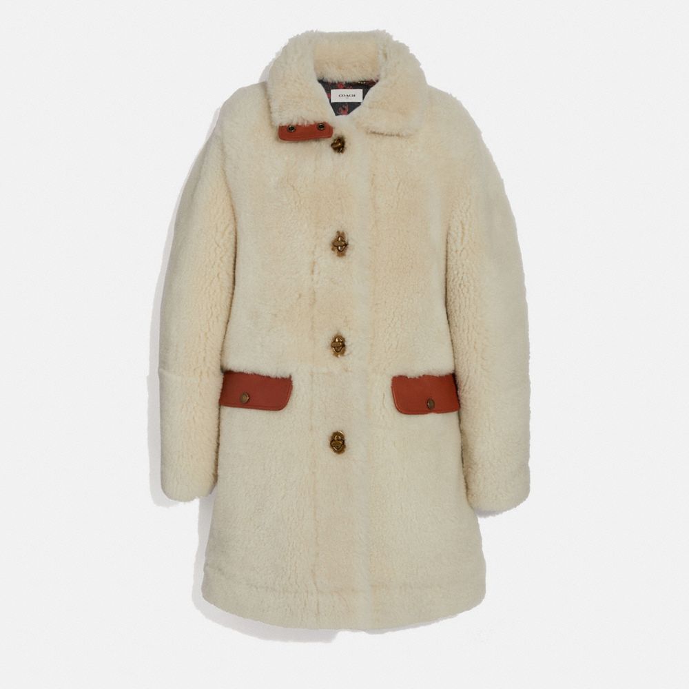 COACH® | Shearling Coat