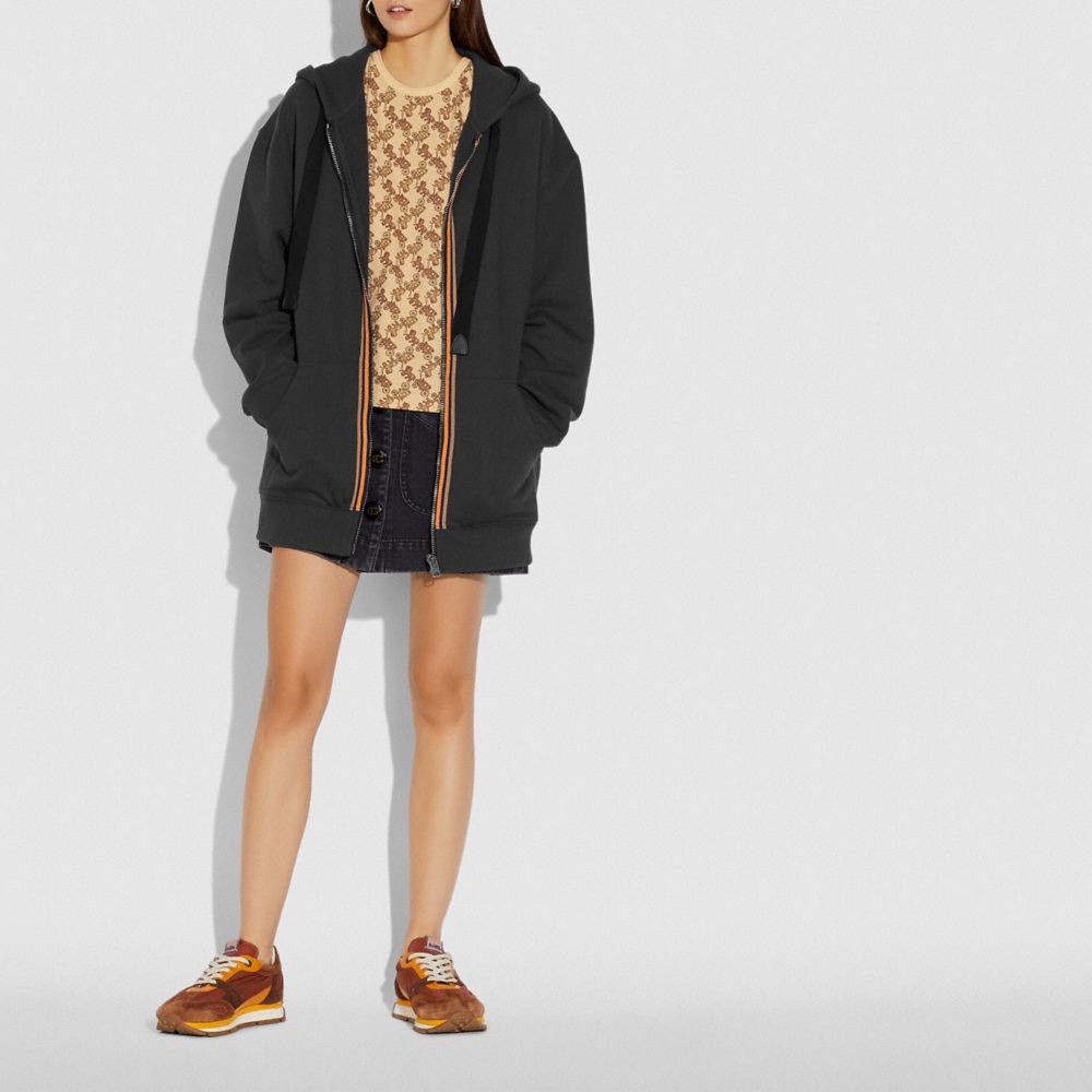 Horse And Carriage Zip Hoodie