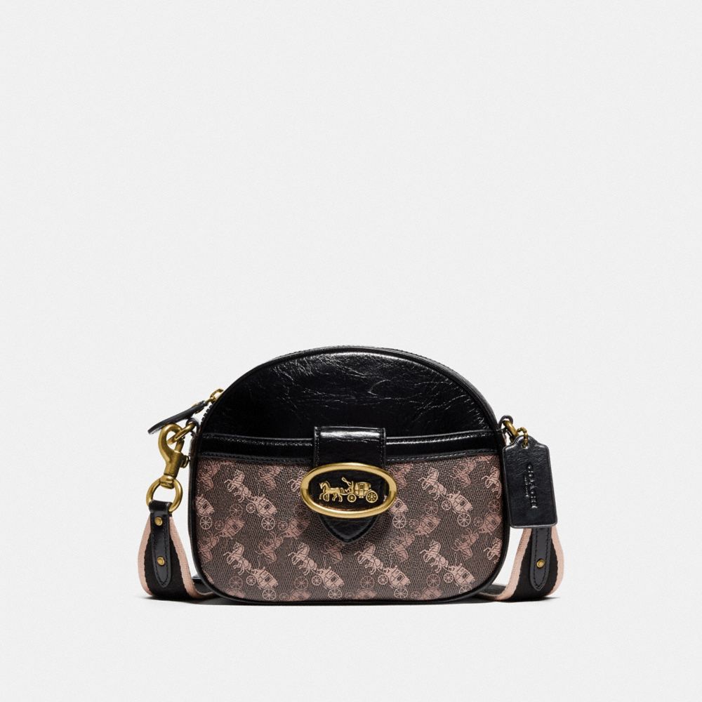 Kat crossbody with 2024 horse and carriage print