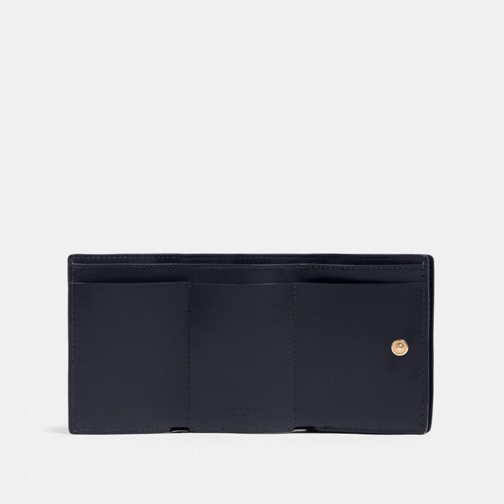 COACH®,オリガミ スモール トライフォールド ウォレット,ミニ財布(二つ折り&三つ折り),ﾐｯﾄﾞﾅｲﾄ