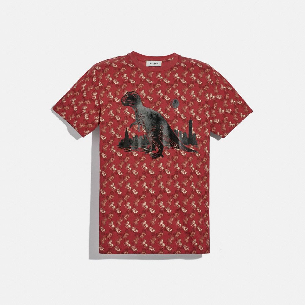 Horse And Carriage Print Rexy In The City T Shirt