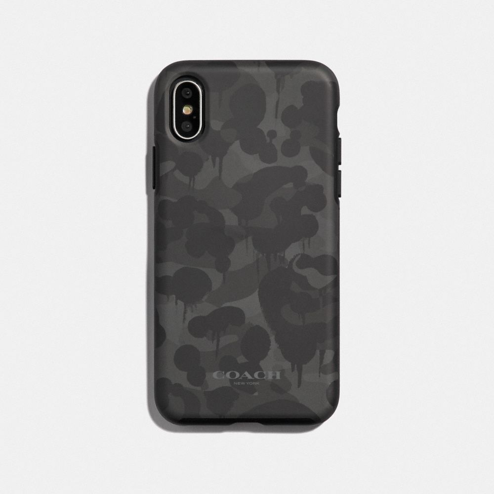 Coque pour iPhone X/Xs avec imprimé camouflage
