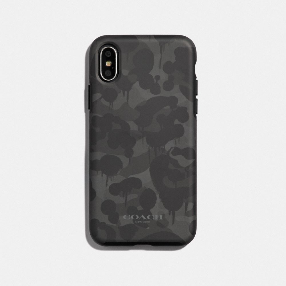 COACH Iphone X Xs Case With Camo Print