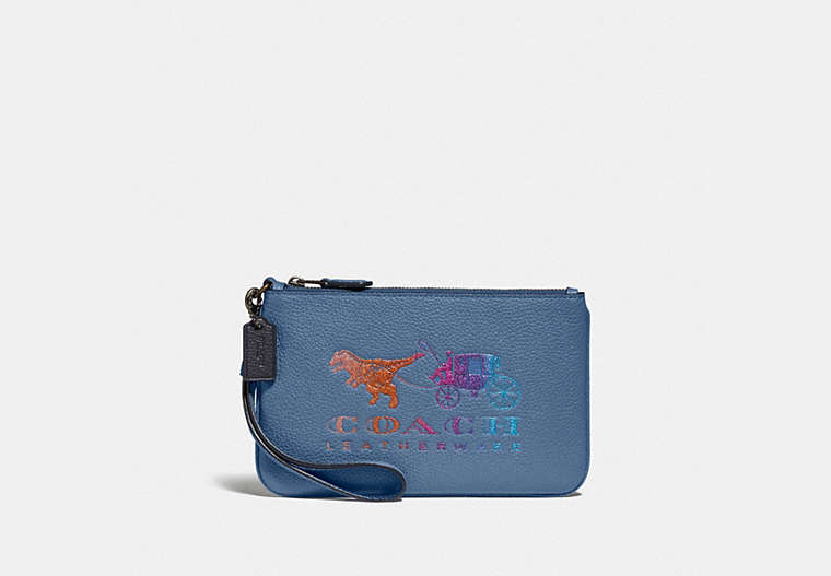 Small Wristlet With Rexy And Carriage