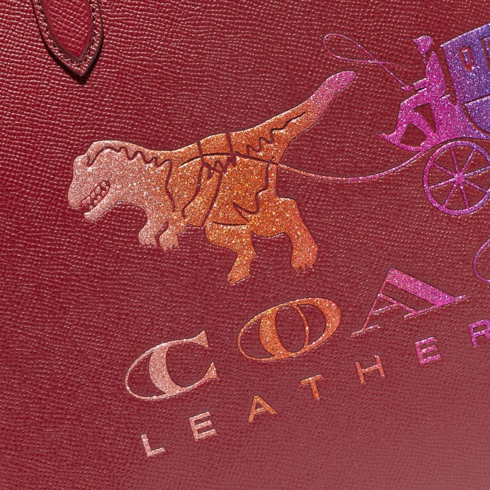 COACH Highline Tote With Rexy And Carriage