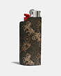 Tall Lighter Case With Horse And Carriage Print