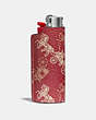 Tall Lighter Case With Horse And Carriage Print
