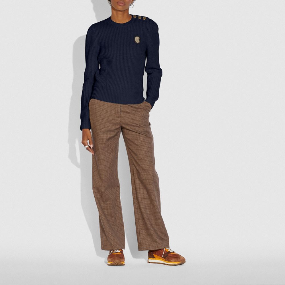 Full Sleeve Crewneck Sweater