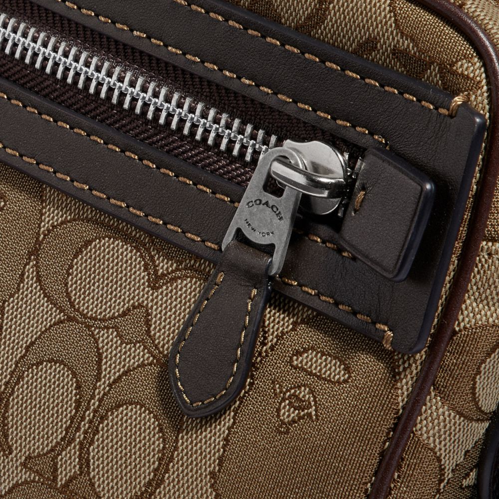 COACH®: Bape X Coach Academy Crossbody In Signature Jacquard With 