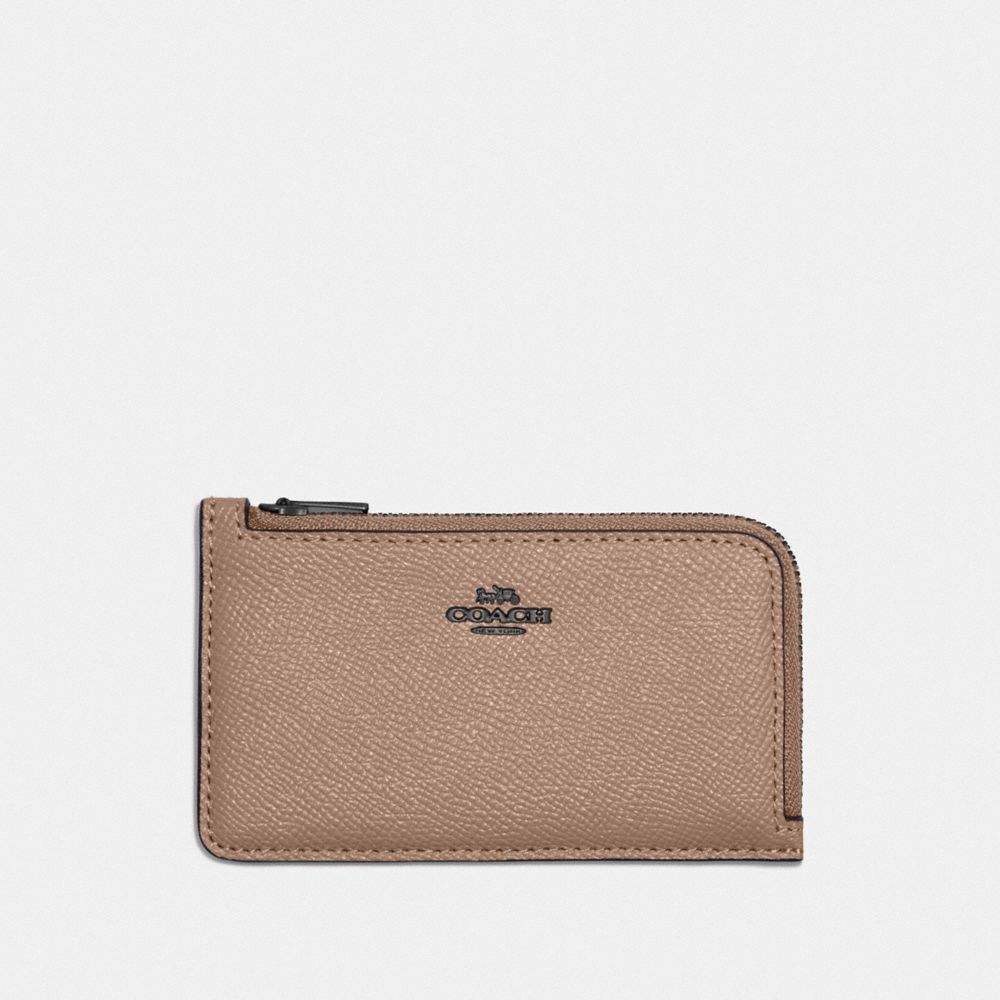 coach zip card case colorblock