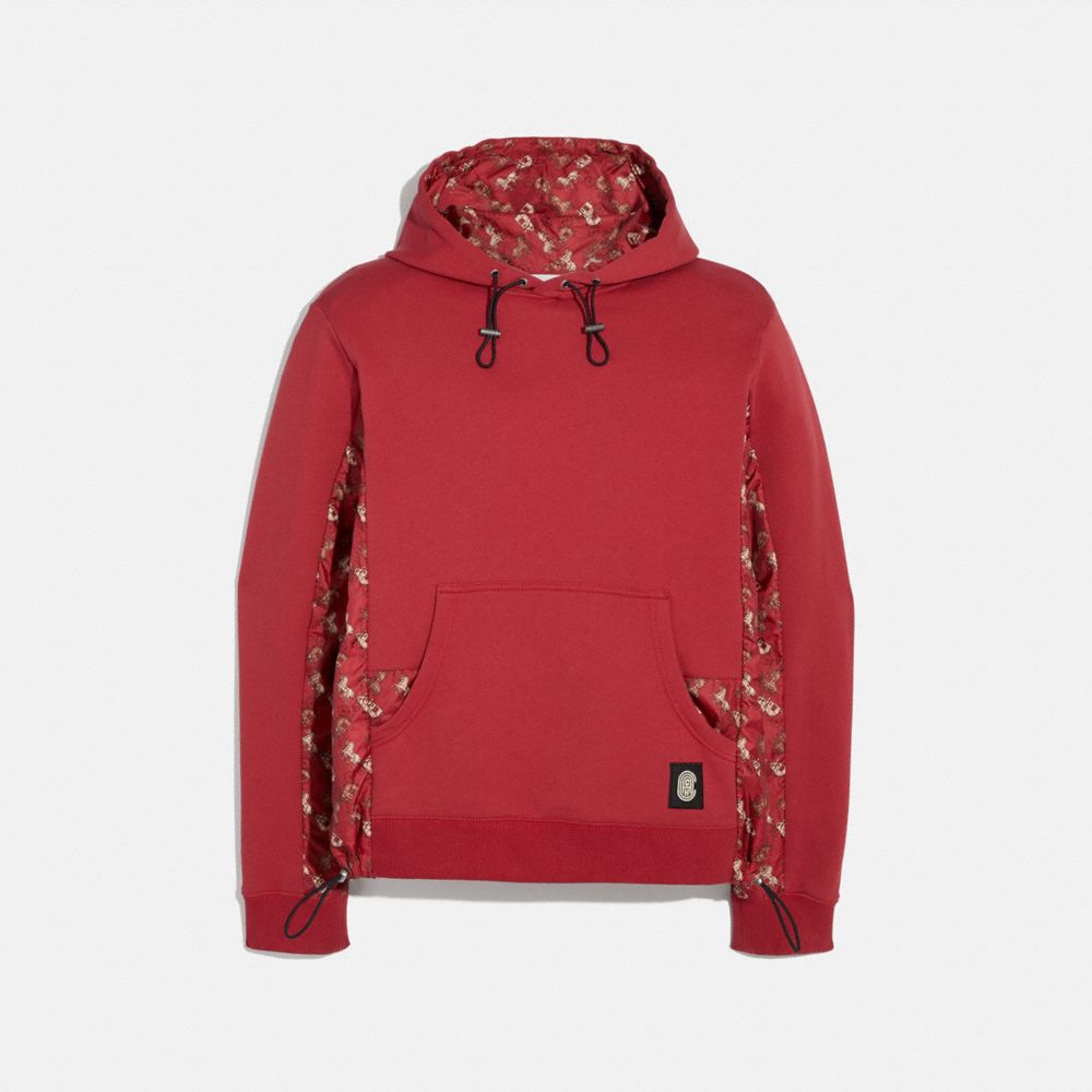 Lunar New Year Nylon Detail Hoodie