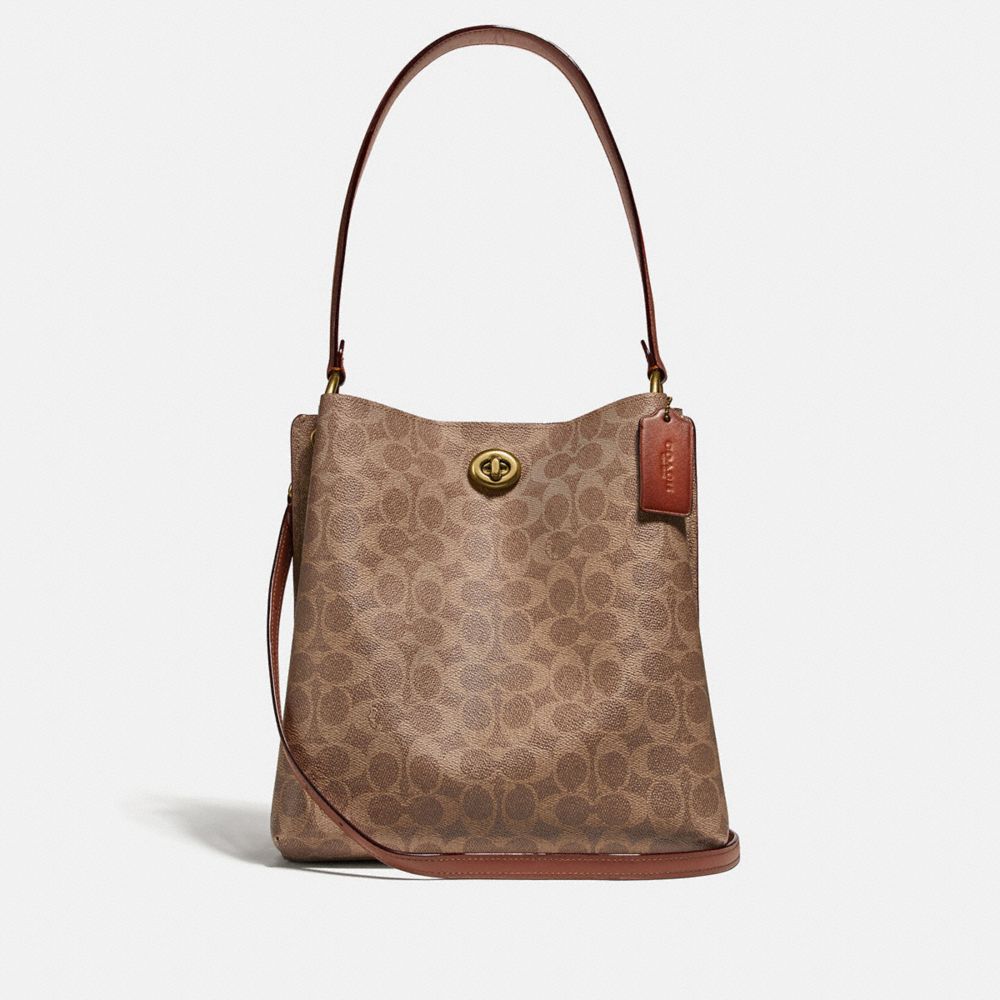 Coach signature best sale charlie medium satchel