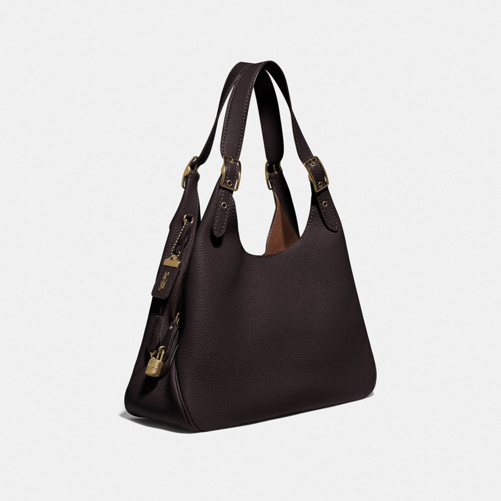 COACH®,Cass Shoulder Bag,,Angle View