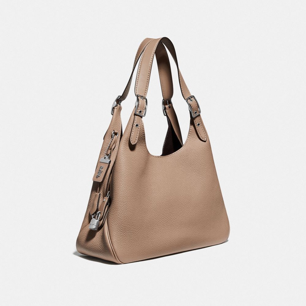 COACH®,Cass Shoulder Bag,,Angle View