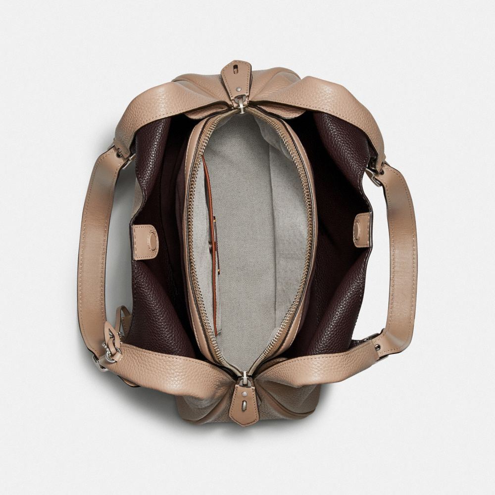 COACH®,Cass Shoulder Bag,,Inside View,Top View