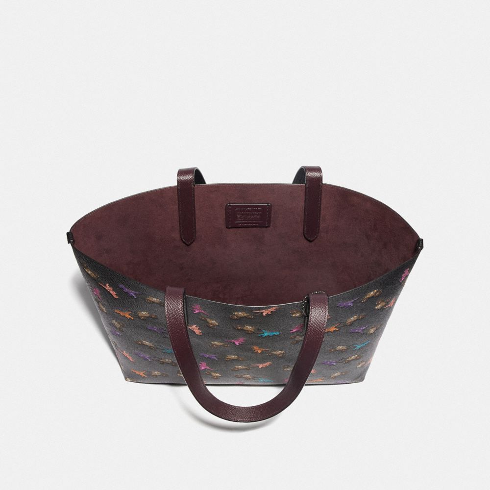 Highline Tote With Rexy And Carriage Print