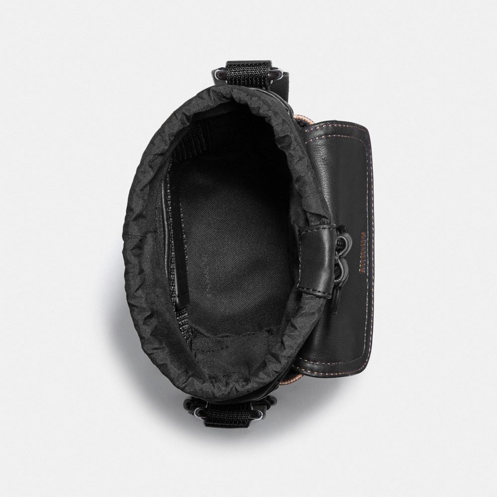 Pacer Drawstring Crossbody In Signature Canvas With Coach Patch